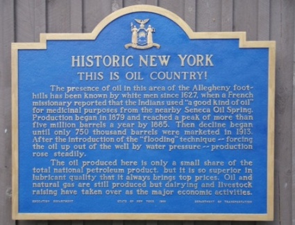 Oil Museum Plaque